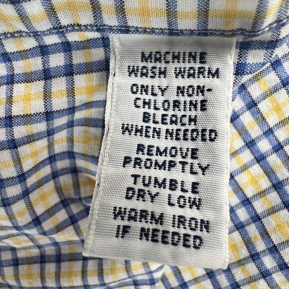 Ralph Lauren Men's Classic Fit Long Sleeve Button Down Shirt Plaid Size M - Picture 5 of 11
